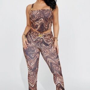 Get Wild 2pc pant set